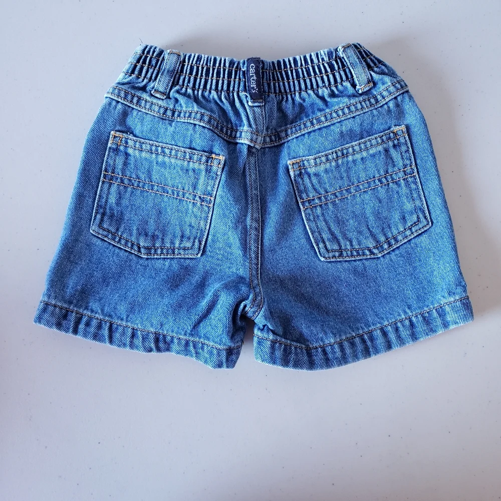 Bundle of 2 baby boy jean shorts - Picture 3 of 8